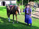 Ungarischer Reiter in Tracht
